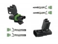 Weather Pack 2 Pin Sealed Wiring Connector Kit