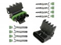 Weather Pack 4 Pin Flat Sealed Wiring Connector Kit