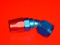 12AN Aluminum 45 Degree Swivel Fitting - NEW