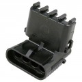 Weather Pack Connector Housing 4 Pin Flat Shroud Half