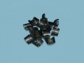 Del West 7mm Bead Super 7° Titanium Valve Locks for Lash Caps