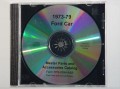 1973-79 Ford Car Parts Master Parts Catalog CD